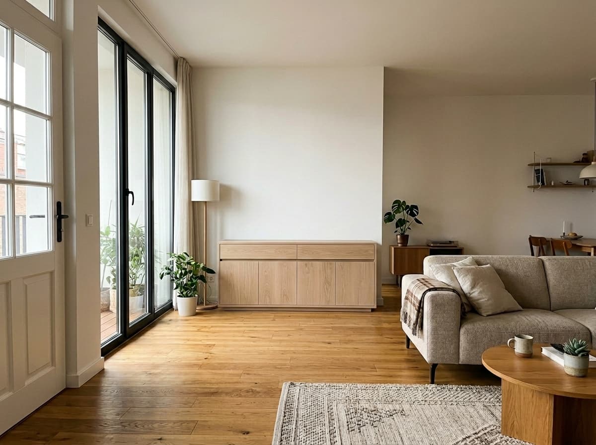 Sideboard aus Eiche hell geölt, nach Maß