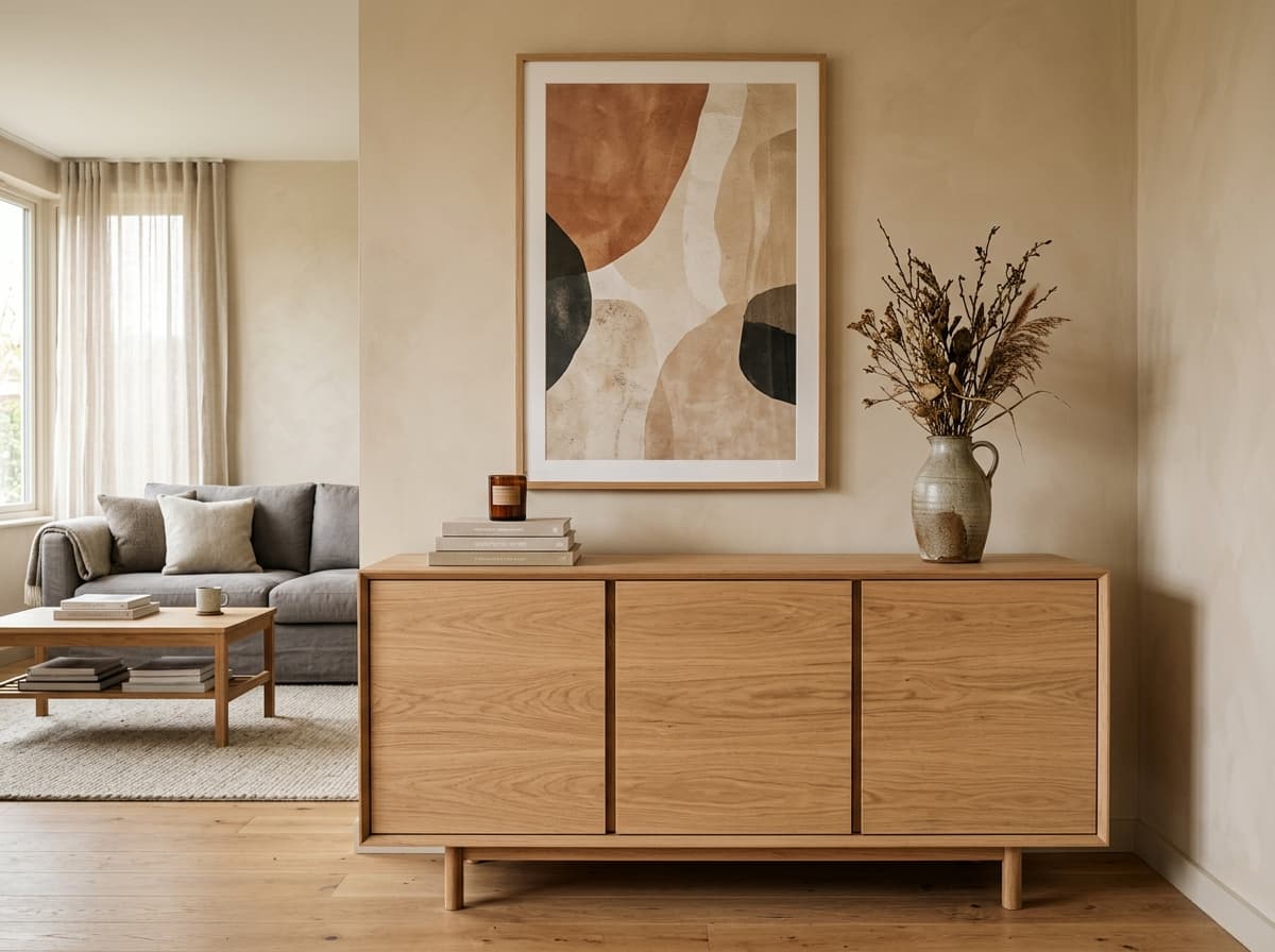 Sideboard in heller Eiche